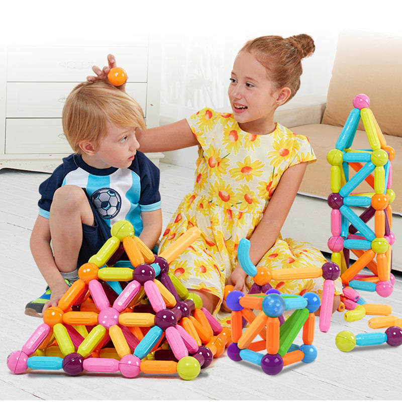 Jeu de construction magnétique - MagneticBuilding™ - Kidcado magasin de jeu et jouet Maroc