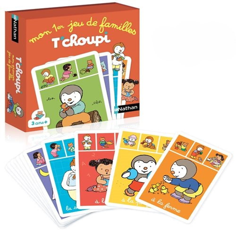 ChoupiFam – Premier Jeu de Familles T’Choupi pour Enfants