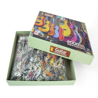 GuitarArt – Puzzle Guitare 2000 Pièces Haute Définition