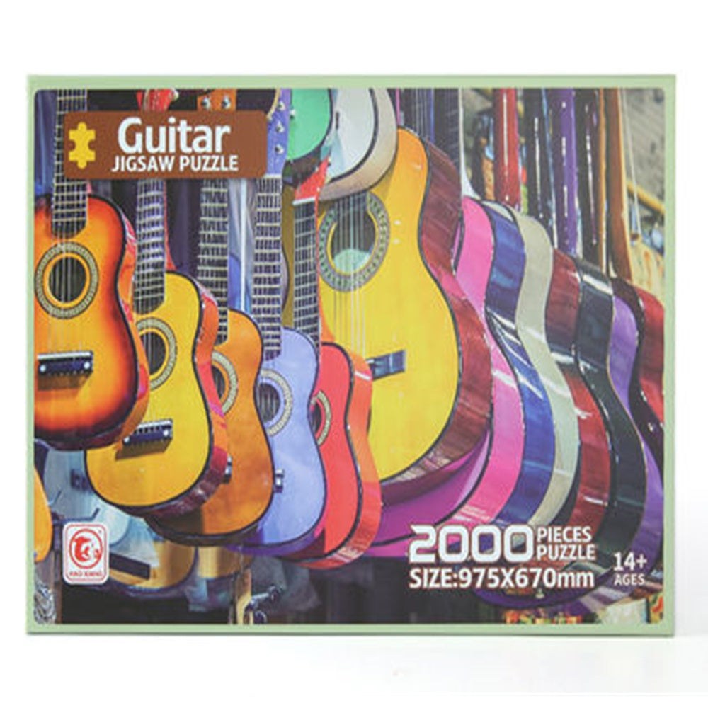 GuitarArt – Puzzle Guitare 2000 Pièces Haute Définition