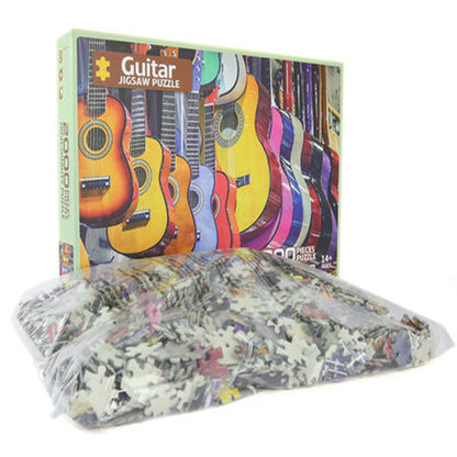 GuitarArt – Puzzle Guitare 2000 Pièces Haute Définition