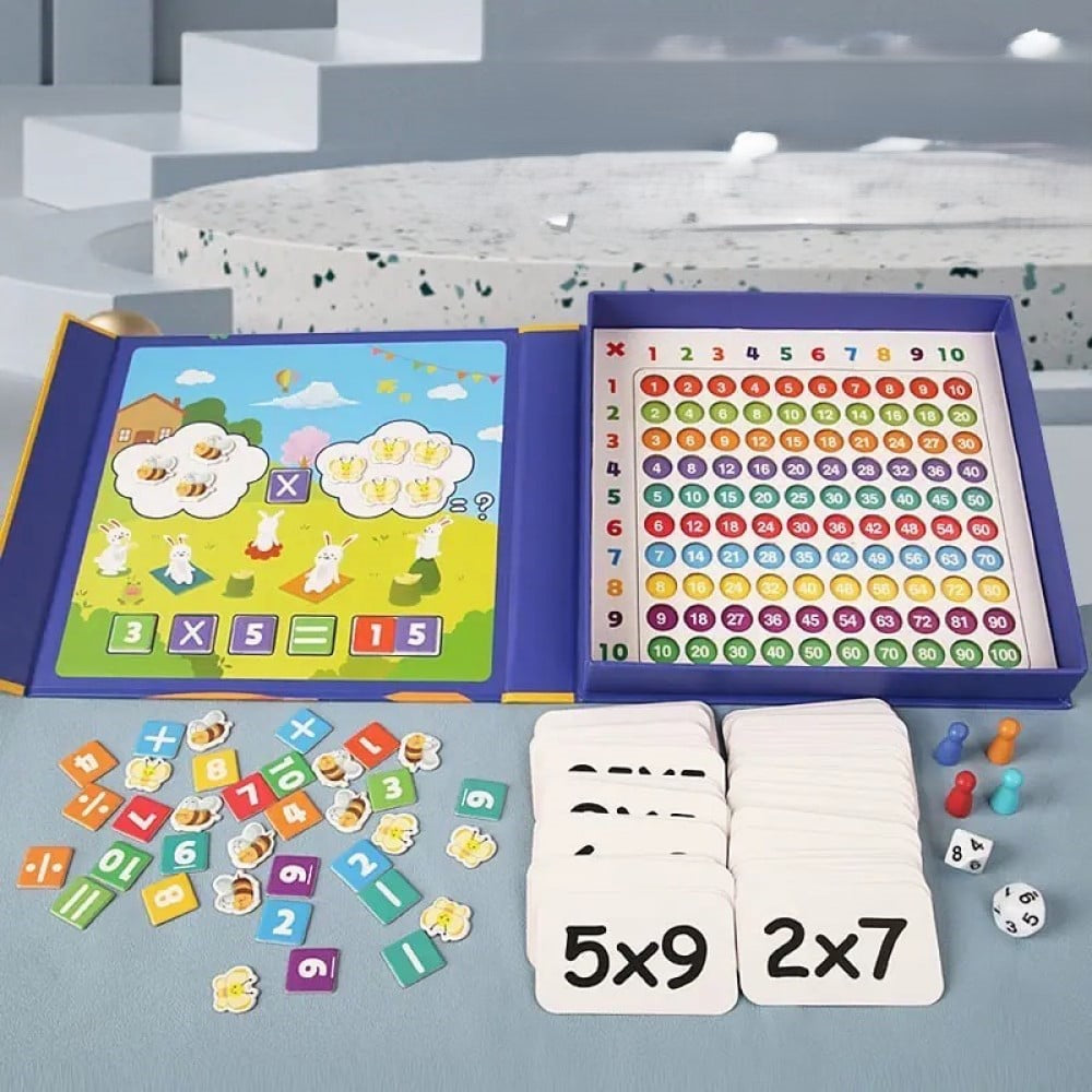 MultiCube – Jeu Montessori de Multiplication