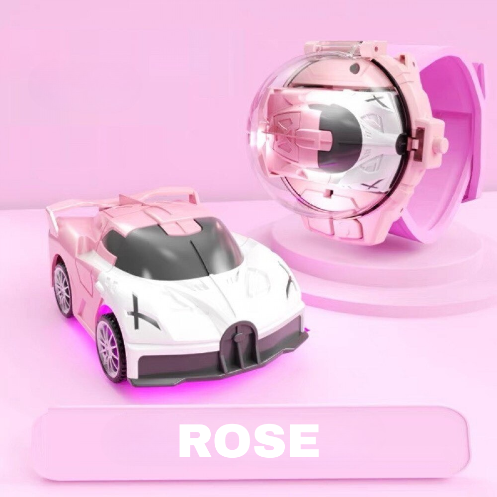 DriveWatch Pro – Montre Télécommande avec Mini Voiture en Alliage !