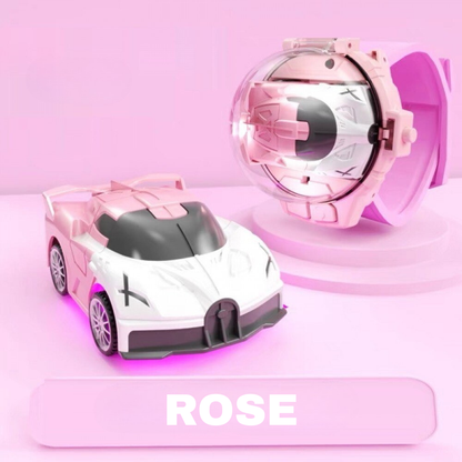 DriveWatch Pro – Montre Télécommande avec Mini Voiture en Alliage !