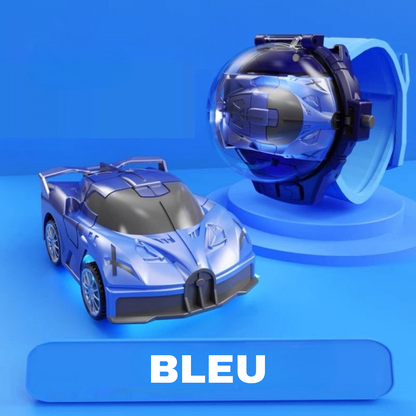 DriveWatch Pro – Montre Télécommande avec Mini Voiture en Alliage !