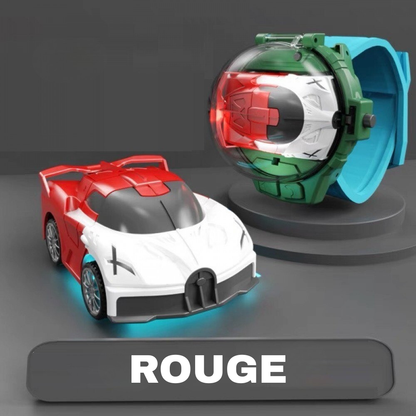 DriveWatch Pro – Montre Télécommande avec Mini Voiture en Alliage !