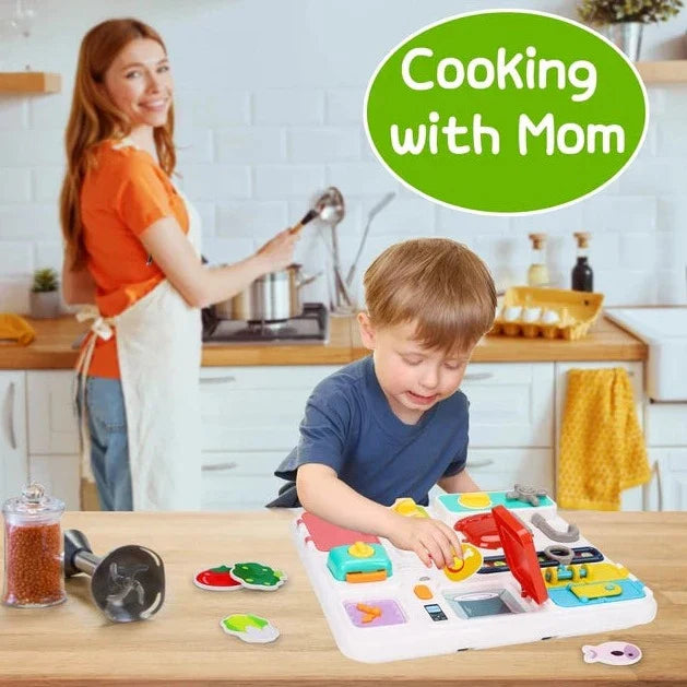 MiniCook Studio – Cuisine Lumineuse Montessori pour Tout-Petits