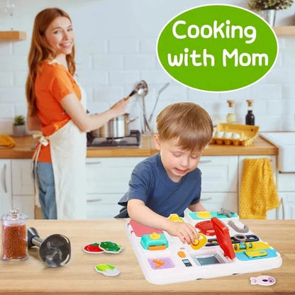 MiniCook Studio – Cuisine Lumineuse Montessori pour Tout-Petits
