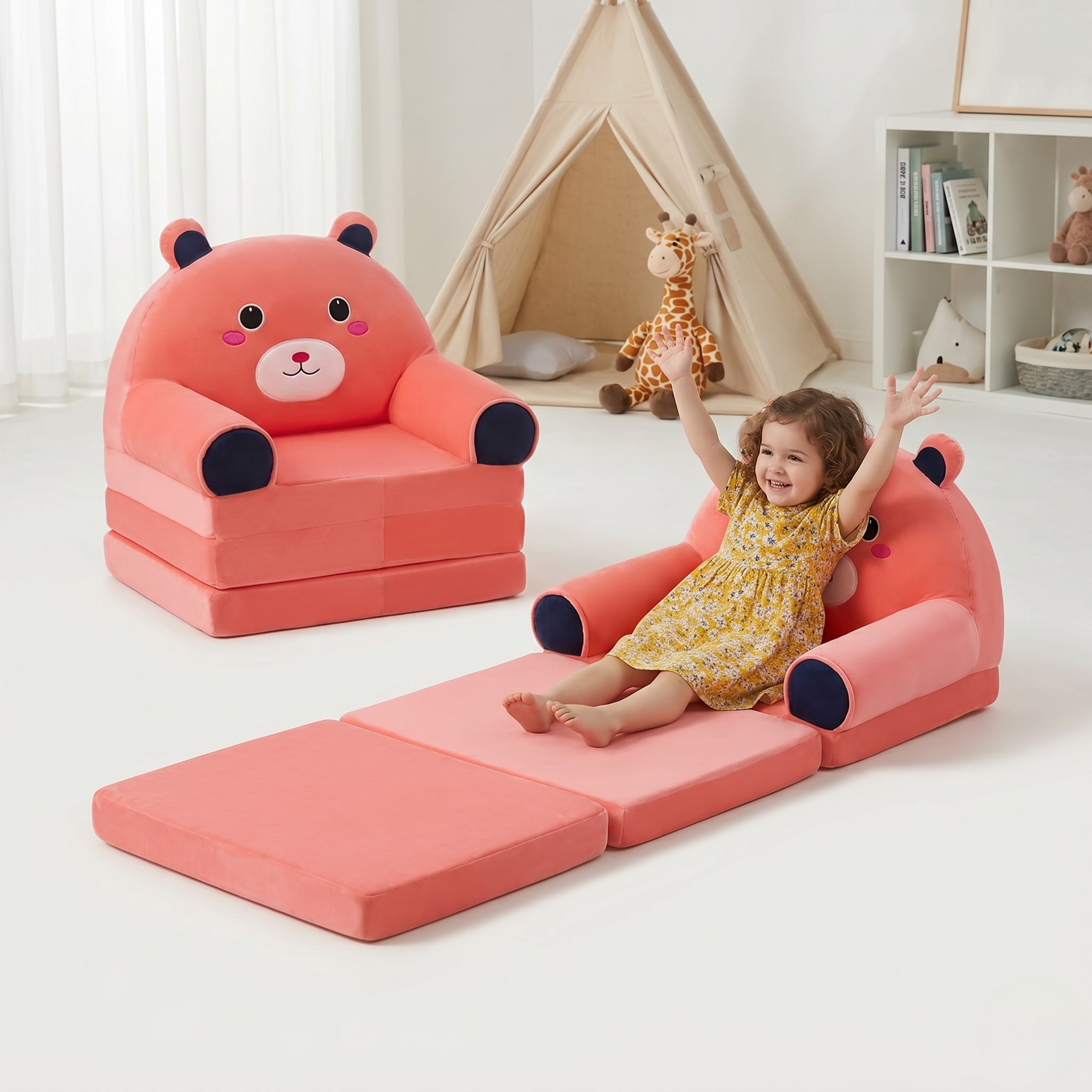 SofaDoux : Le Fauteuil-Lit Magique 2 en 1
