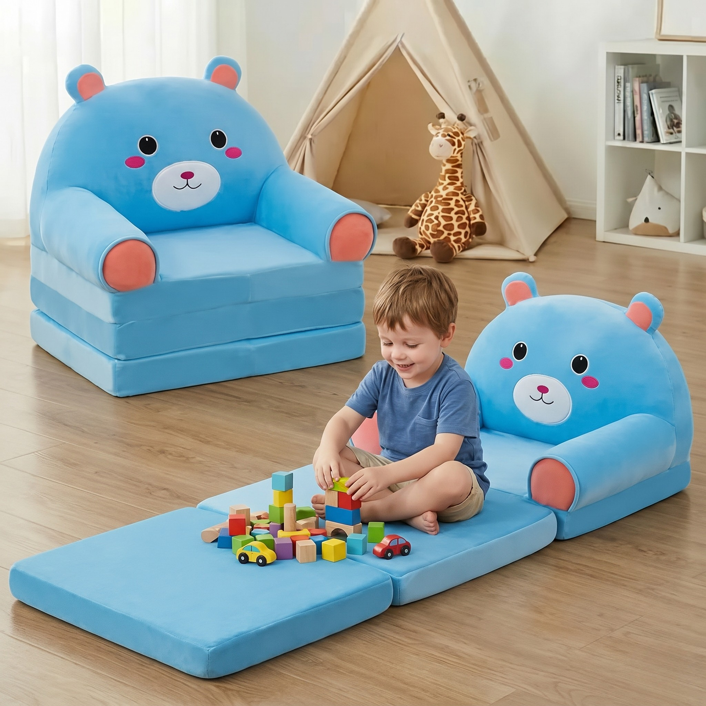 SofaDoux : Le Fauteuil-Lit Magique 2 en 1