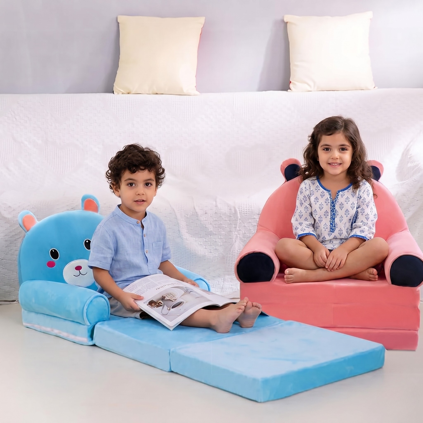 SofaDoux : Le Fauteuil-Lit Magique 2 en 1