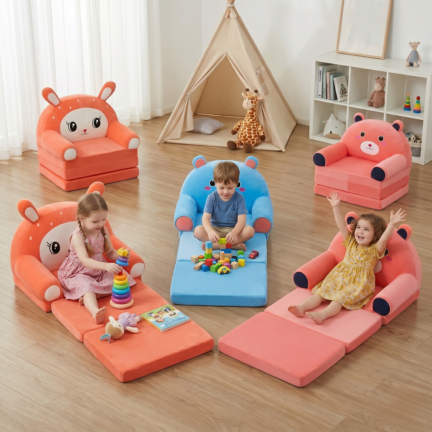 SofaDoux : Le Fauteuil-Lit Magique 2 en 1