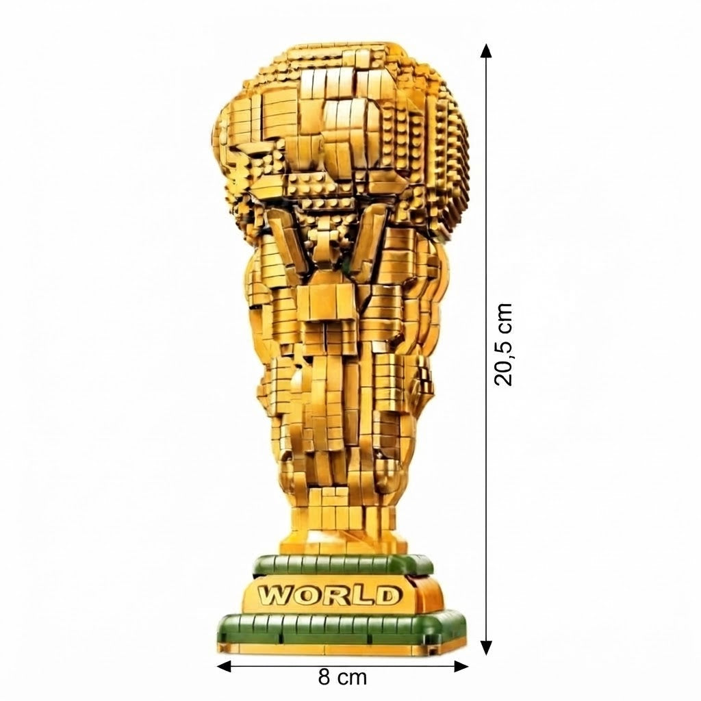 Trophix : Trophée Coupe du Monde en LEGO | Passion Football