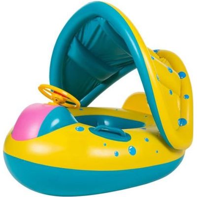 AquaSafe : Le Flotteur avec Auvent Solaire Anti-UV
