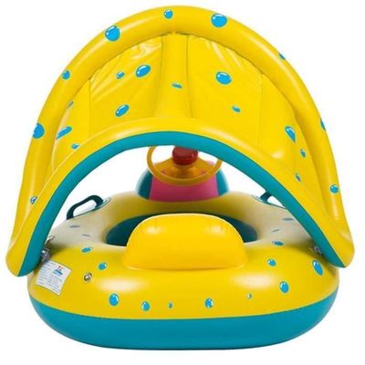 AquaSafe : Le Flotteur avec Auvent Solaire Anti-UV
