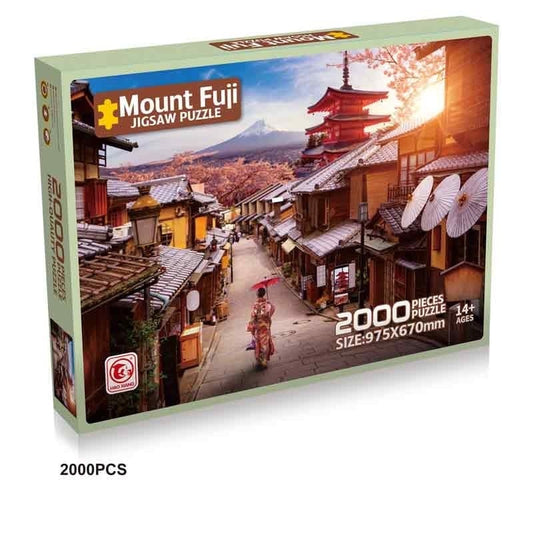 FujiQuest Puzzle 2000 pièces – Mount Fuji Japon
