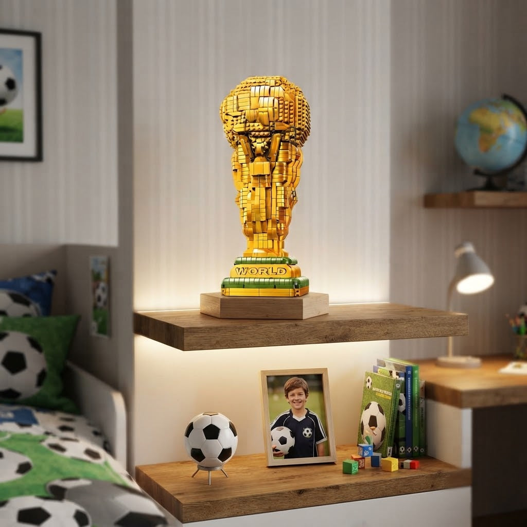 Trophix : Trophée Coupe du Monde en LEGO | Passion Football