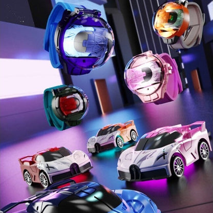 DriveWatch Pro – Montre Télécommande avec Mini Voiture en Alliage !
