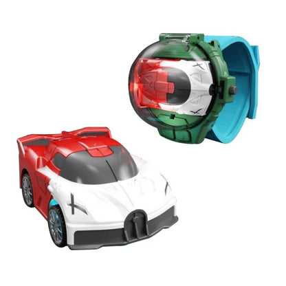 DriveWatch Pro – Montre Télécommande avec Mini Voiture en Alliage !