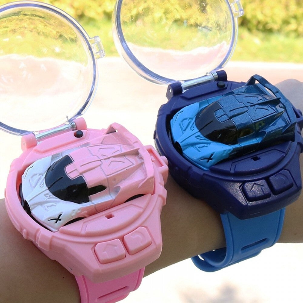 DriveWatch Pro – Montre Télécommande avec Mini Voiture en Alliage !