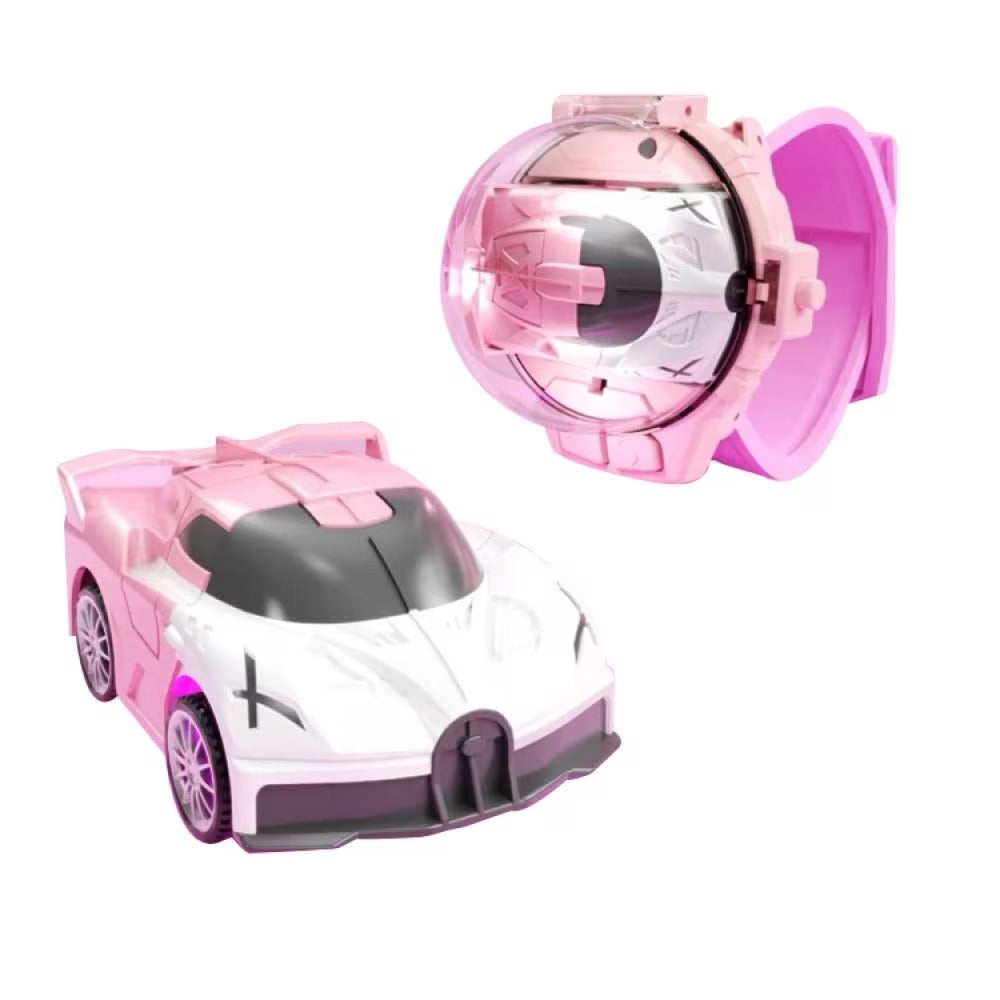 DriveWatch Pro – Montre Télécommande avec Mini Voiture en Alliage !