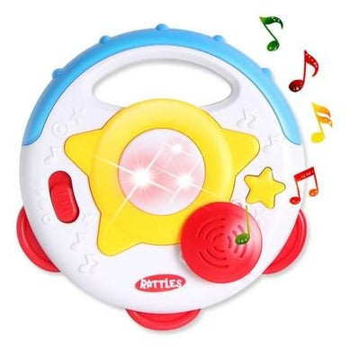 MelodyDrum – Tambourin Musical Lumineux pour Bébé