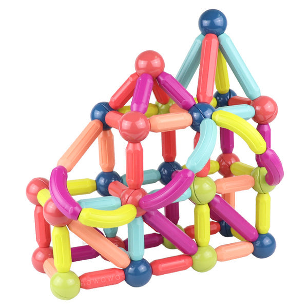 Jeu de construction magnétique - MagneticBuilding™ - Kidcado magasin de jeu et jouet Maroc