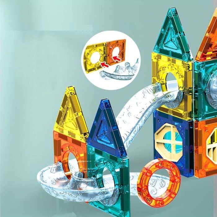 LogicBuild : Les Formes Magnetiques aux Couleurs Vives