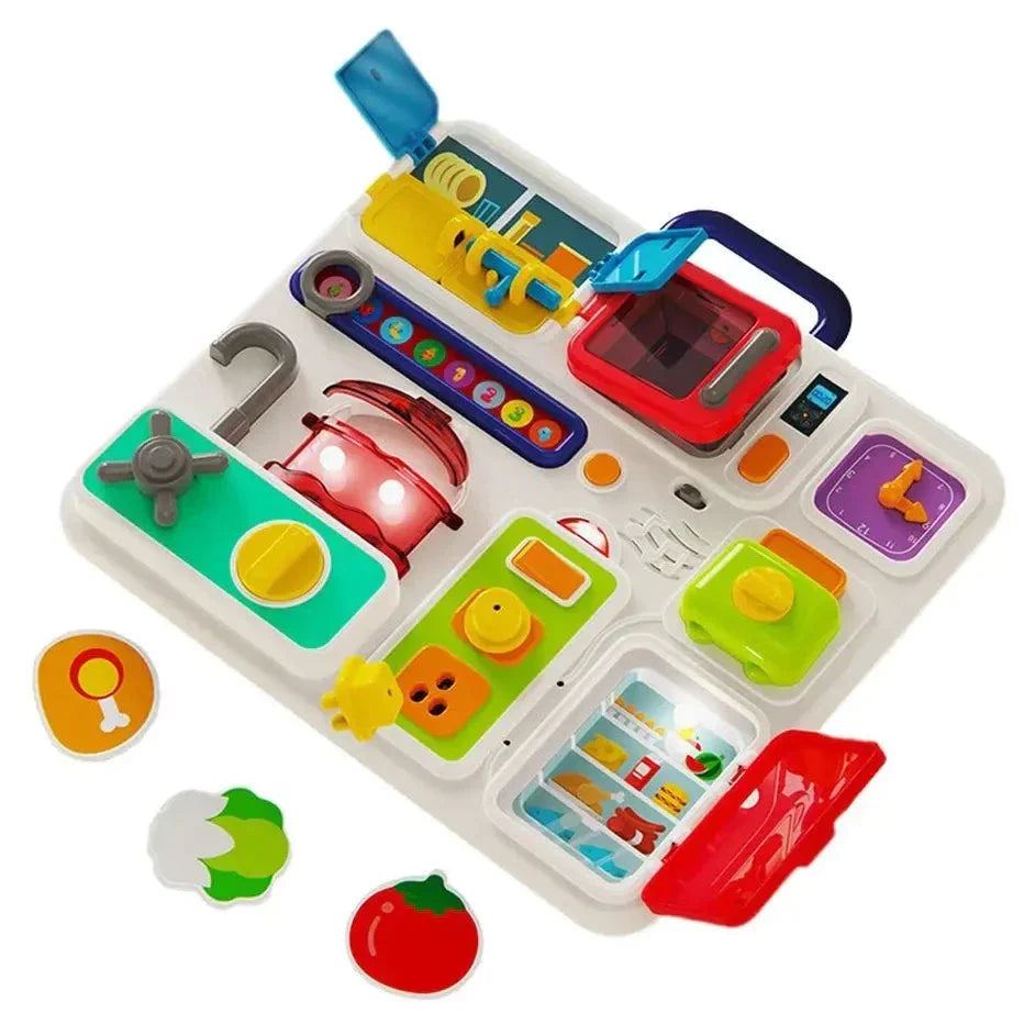 MiniCook Studio – Cuisine Lumineuse Montessori pour Tout-Petits