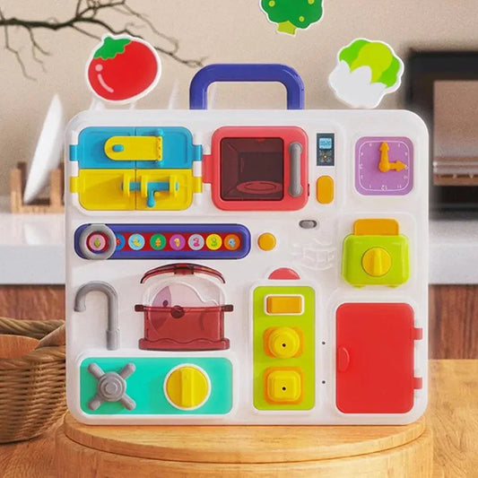 MiniCook Studio – Cuisine Lumineuse Montessori pour Tout-Petits