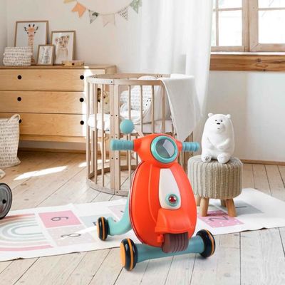 Sprinto – Trotteur 2 en 1 pour Bébé avec Jeux & Poignée Réglable