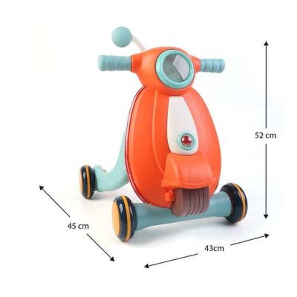 Sprinto – Trotteur 2 en 1 pour Bébé avec Jeux & Poignée Réglable