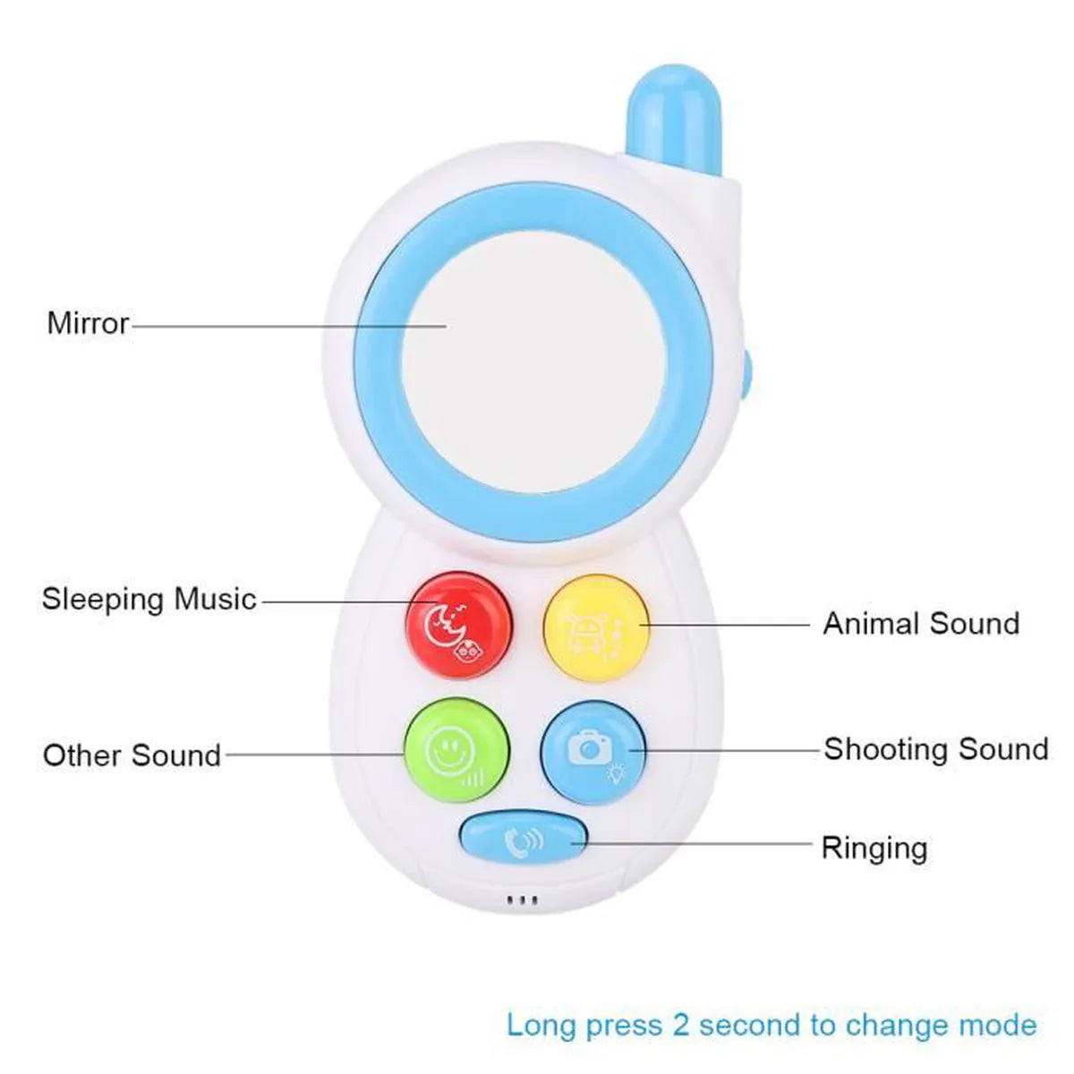 BabyPhone - Téléphone d'activités - Kidcado magasin de jeu et jouet Maroc