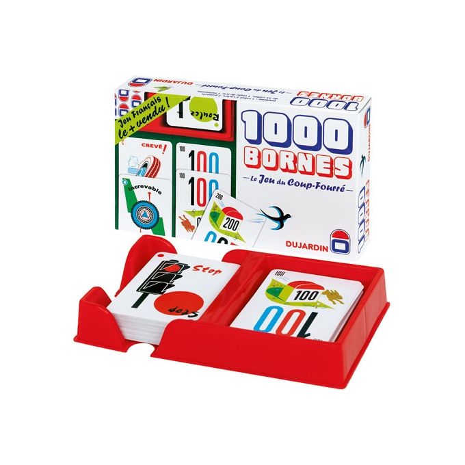 Jeu de cartes 1000 Bornes - Kidcado magasin de jeu et jouet Maroc